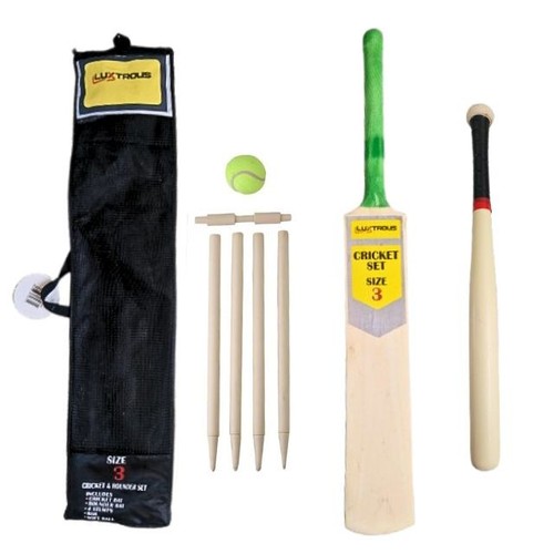 Wood cricket rounders - 2,