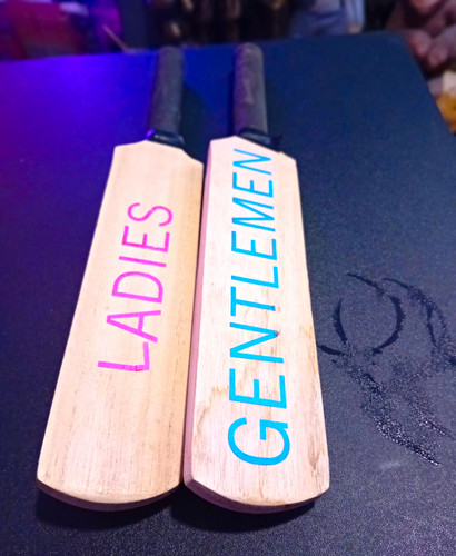 Novelty wooden cricket bats - wooden,