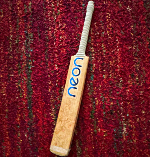 Neon ice cricket - cricket, bat