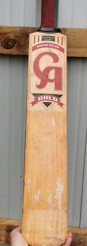 Gold english willow cricket - gold,