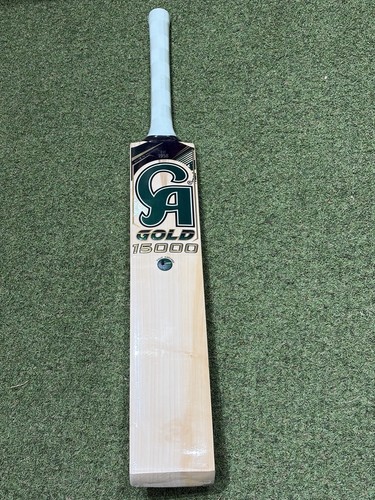 Gold 15000 cricket bat - gold,